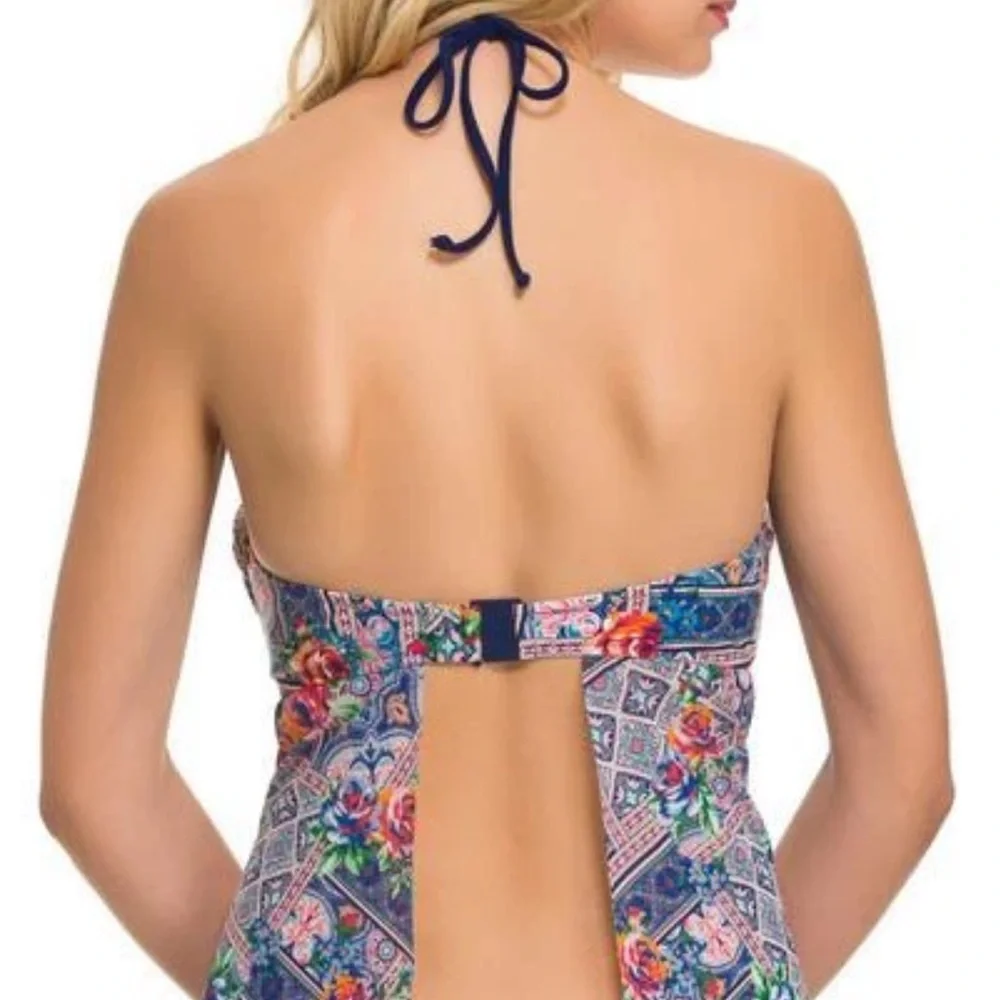 GOTTEX BY Profile Blush Turkish Delight Flyaway Tankini Top  & Bikini Bottom
